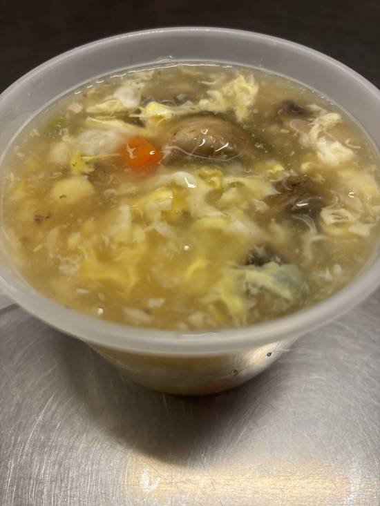 Mushroom Egg Drop Soup 磨菇蛋花汤